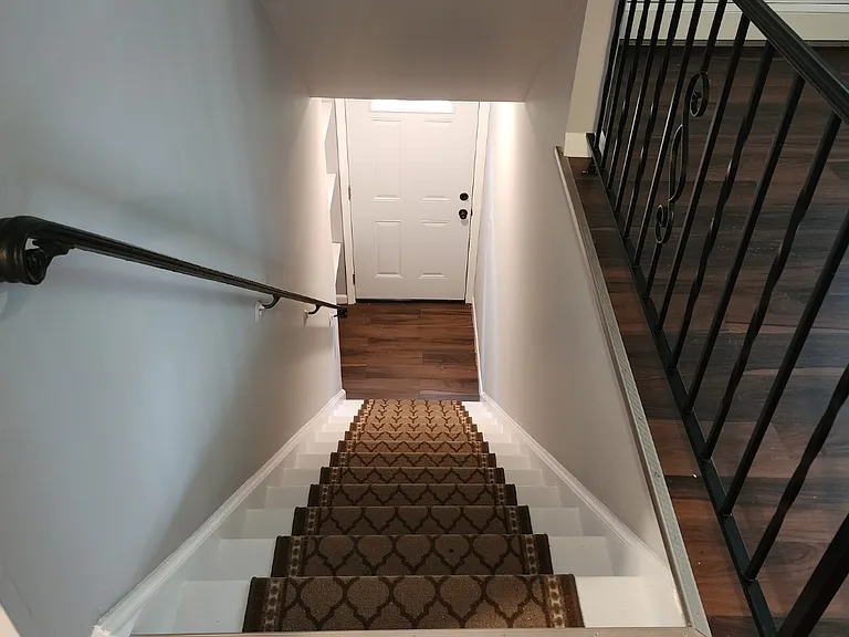 Stairs to Main Exit door