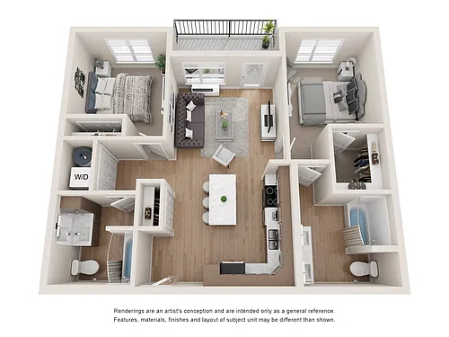 Floor plan Juniper - Bldgs 2-5
