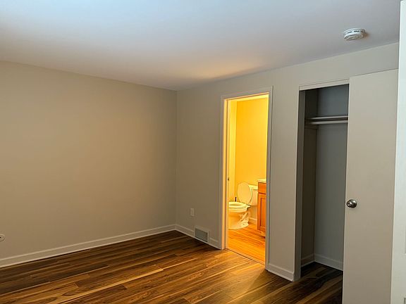 Master Bedroom with 1/2 bathroom.