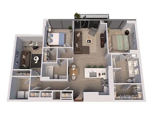 Floor plan B18C