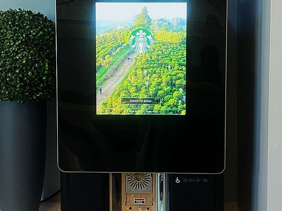 Starbucks Coffee Machine: We proudly serve our residents and their guests Starbucks Coffee. Choose from light, medium, and dark roasts. Our latte lovers are over the moon with Starbucks Chai Latte and Hot Chocolate!