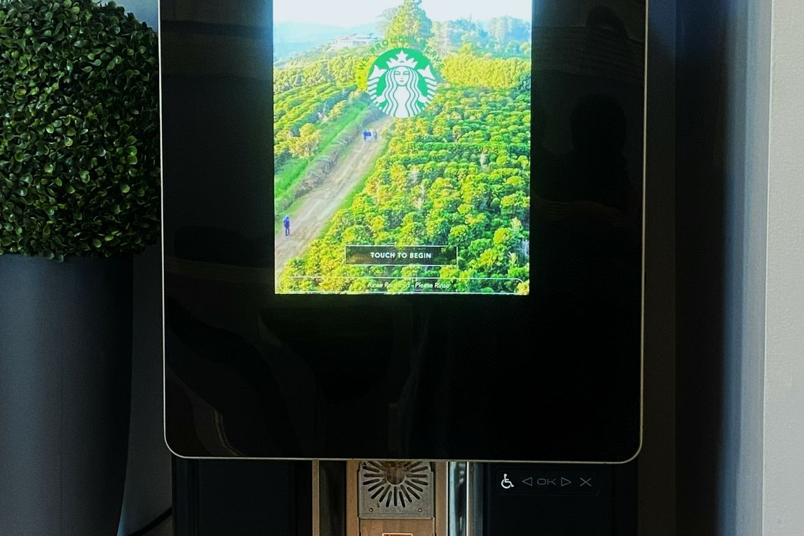 Starbucks Coffee Machine: We proudly serve our residents and their guests Starbucks Coffee. Choose from light, medium, and dark roasts. Our latte lovers are over the moon with Starbucks Chai Latte and Hot Chocolate!