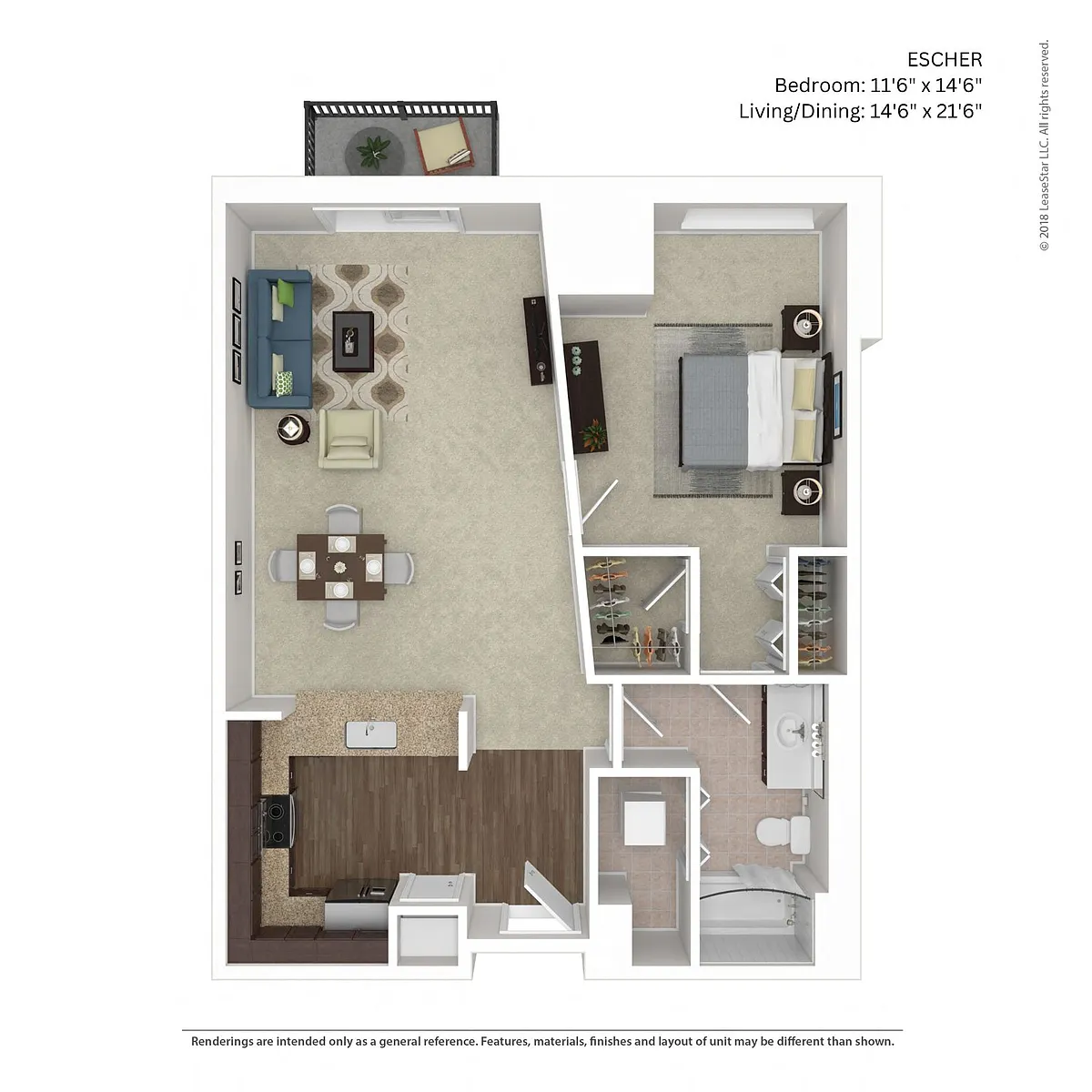 Floor plan Escher