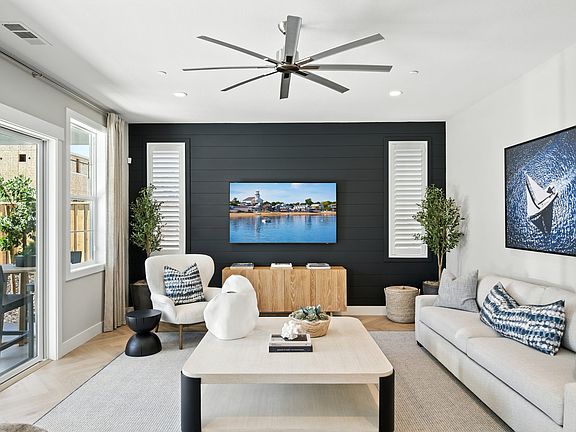 Azure at Francis Ranch by Trumark Homes in Dublin I Residence 3 Model I Living Room