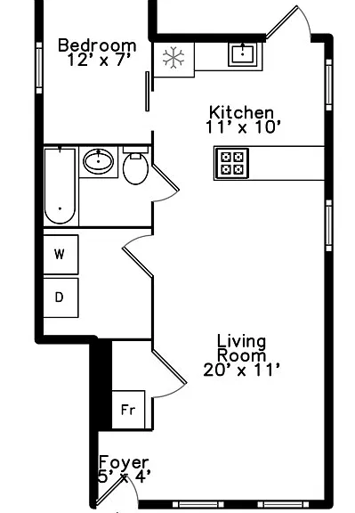 849 N Winchester Ave #1F — Photo 3