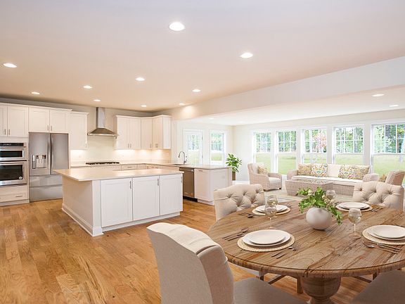 Kitchen with Cafe Area