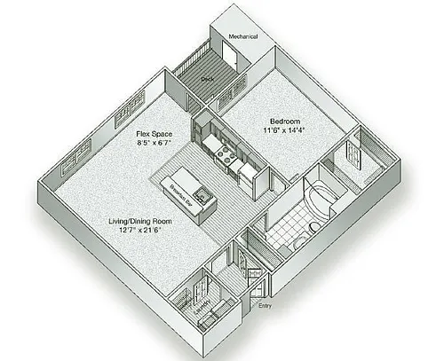 Floor plan The Webster