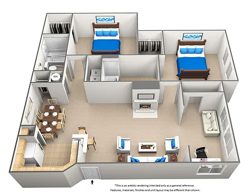 Floor plan The Bradford