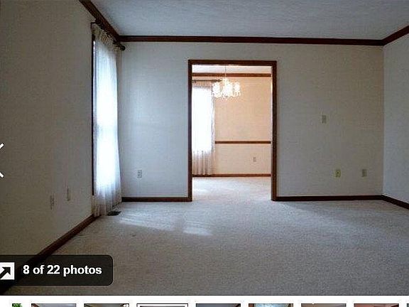 View of living rm from foyer