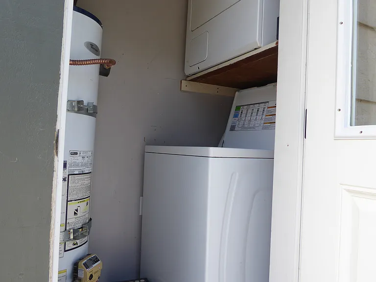 outside private laundry