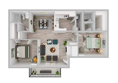 Floor plan Fountain