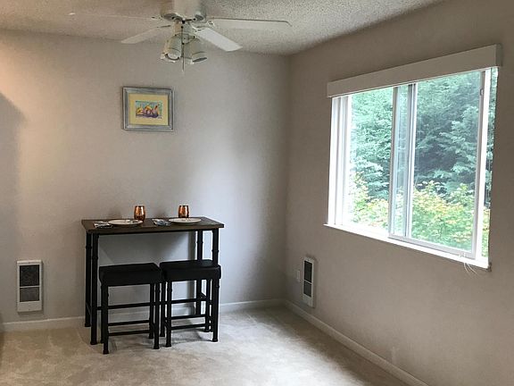 Bright dining area