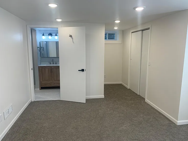 Basement bedroom/bath