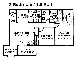 Floor plan Montrose