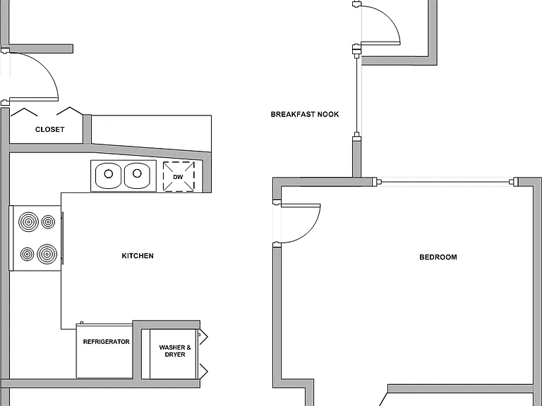 Floorplan of the entire unit.