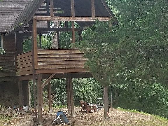 Gazebo off of main deck