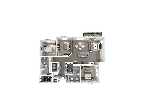Floor plan C1