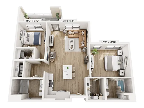Floor plan B4