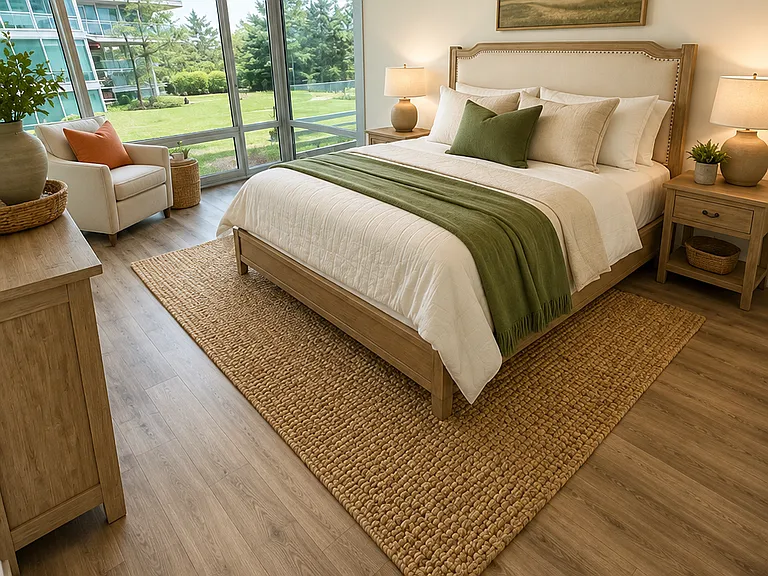 Very large master bedroom along with large closets