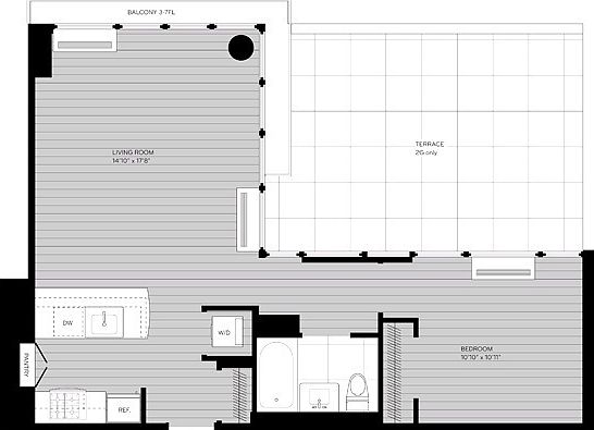 2nd image of 464 W 44th St #G2
