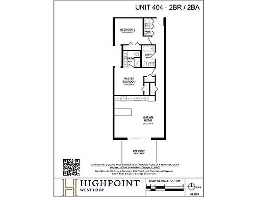 Floor plan 404