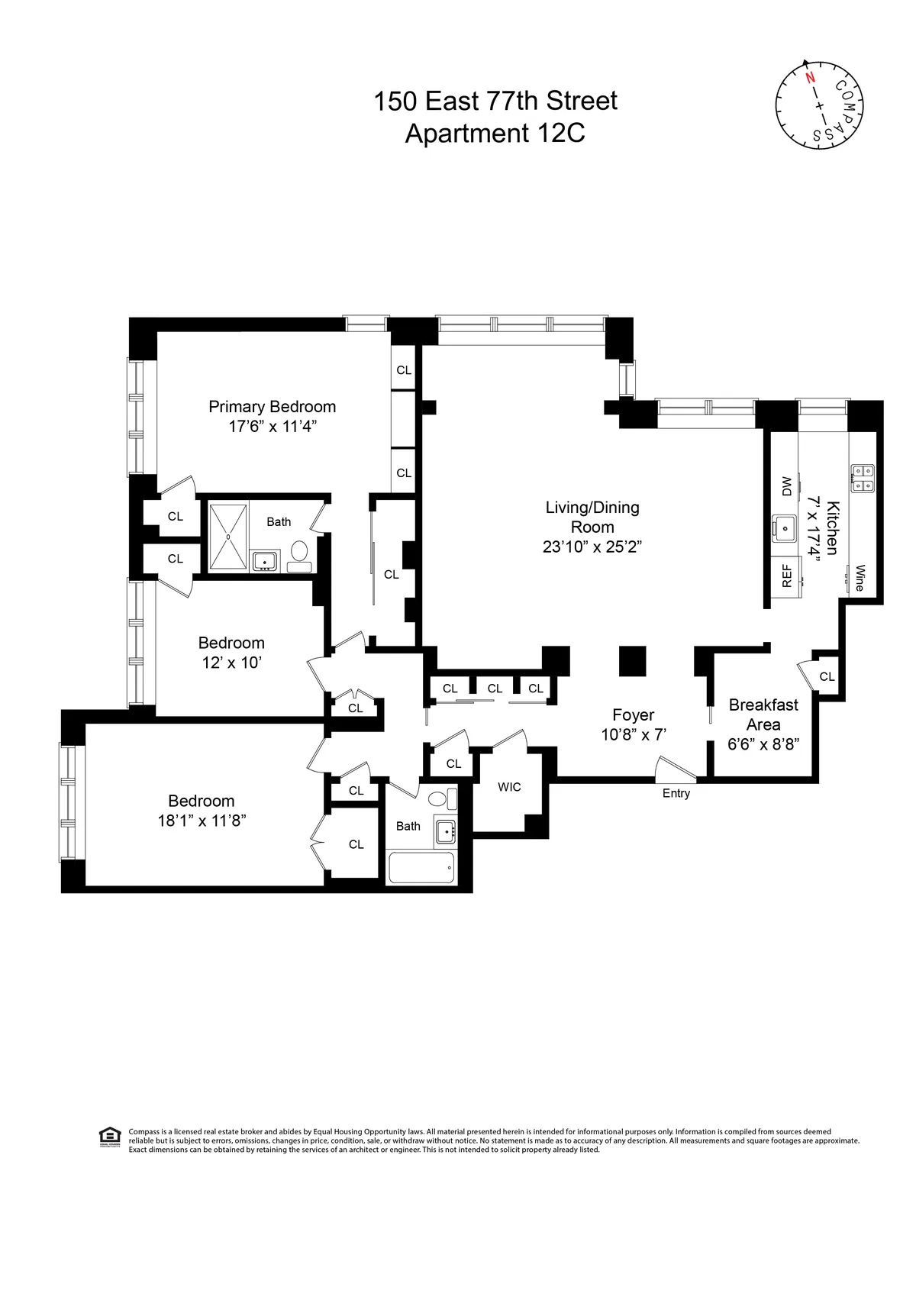 APARTMENT VOL.0〜12 セット 150 East 77th Street #12C in Lenox Hill, Manhattan | StreetEasy