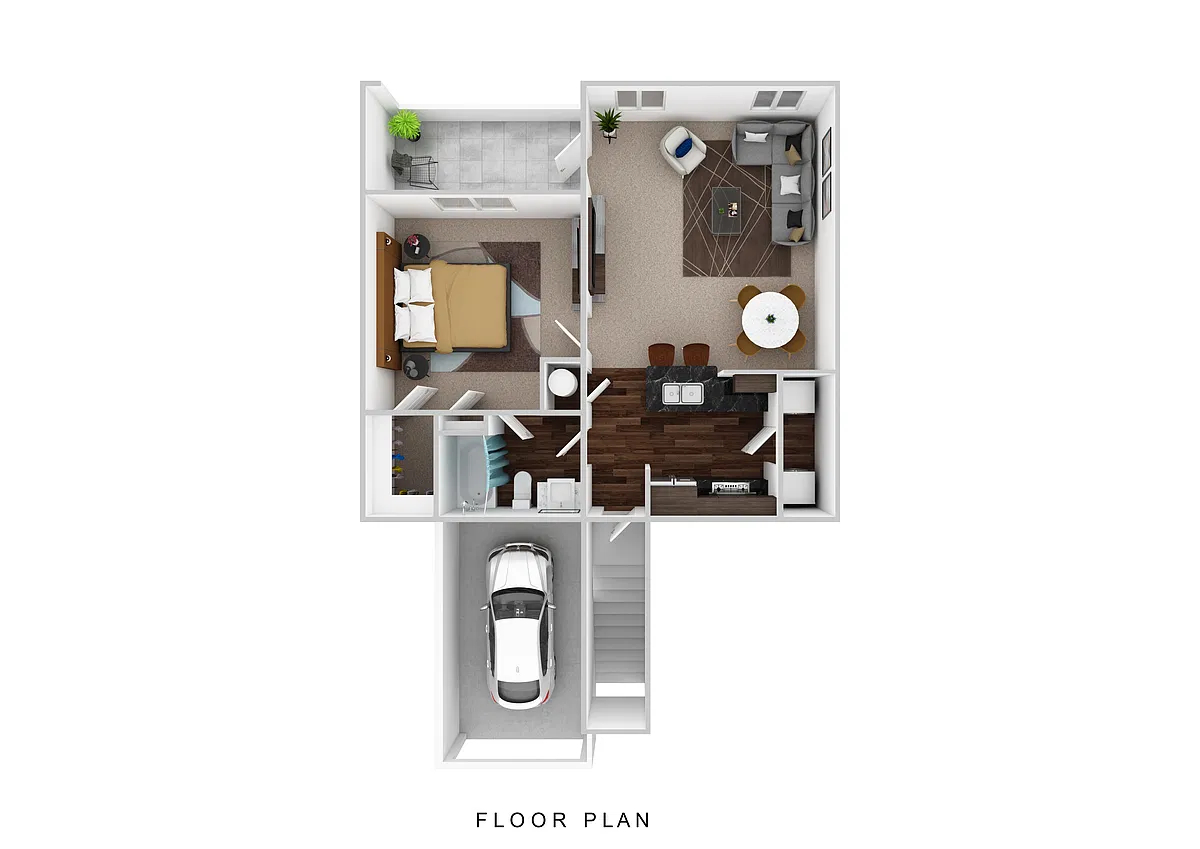 Floor plan Barcelona Garage