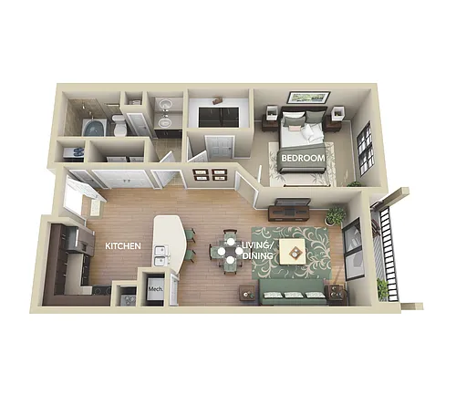 Floor plan Flanders