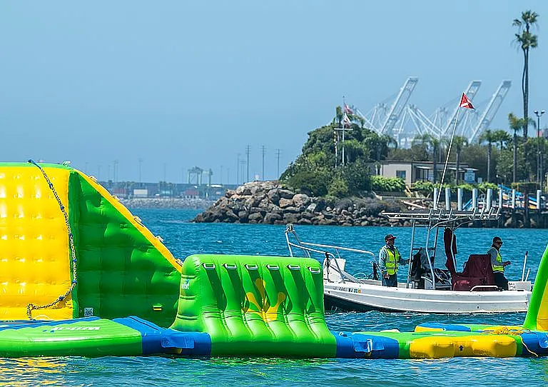 Summertime floating fun zone!