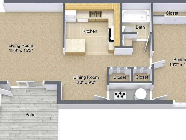 Kimberly Club Apartments — Photo 93