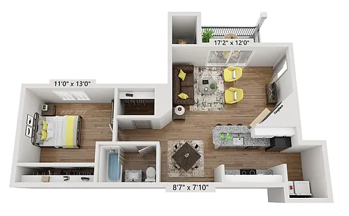 Floor plan Dogwood
