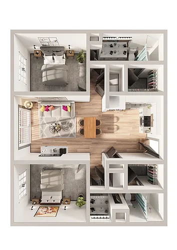 Floor plan B2B