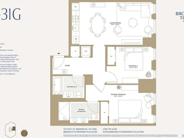 55 Fleet St #27G — Photo 2