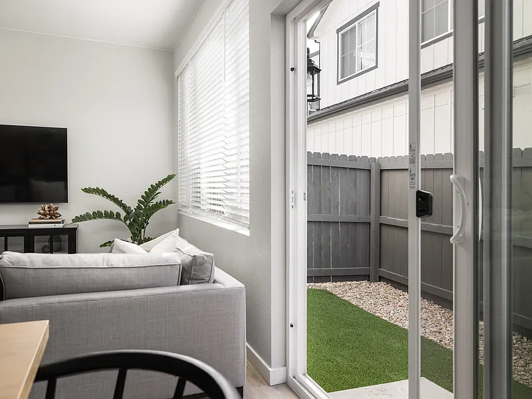 Individual balconies, patios, porches, & fenced yards.*