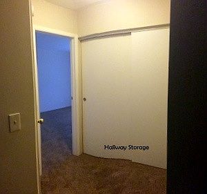 Extra Storage in Hallway