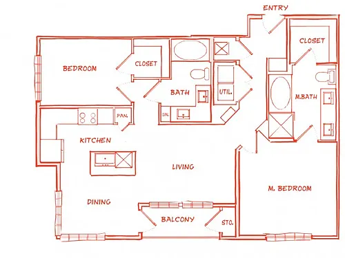 Floor plan B9