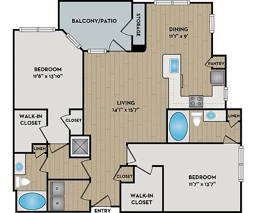 Floor plan 22F3
