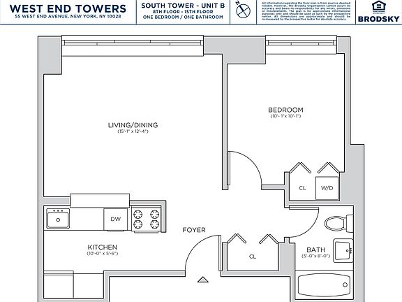 2nd image of 75 W End Ave #S10b