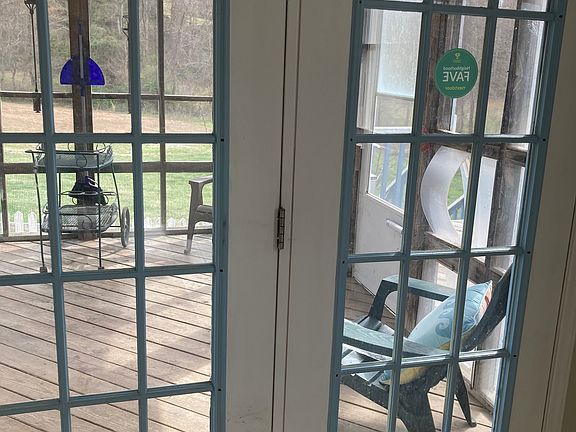 Kitchen/dining view to Patio and "back" entrance.