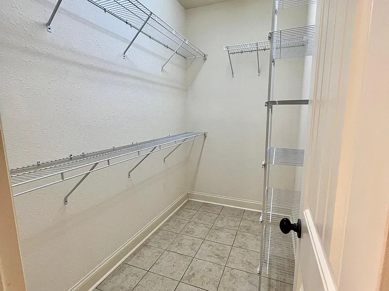 Master closet.