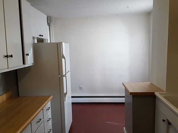 Kitchen and small seating area