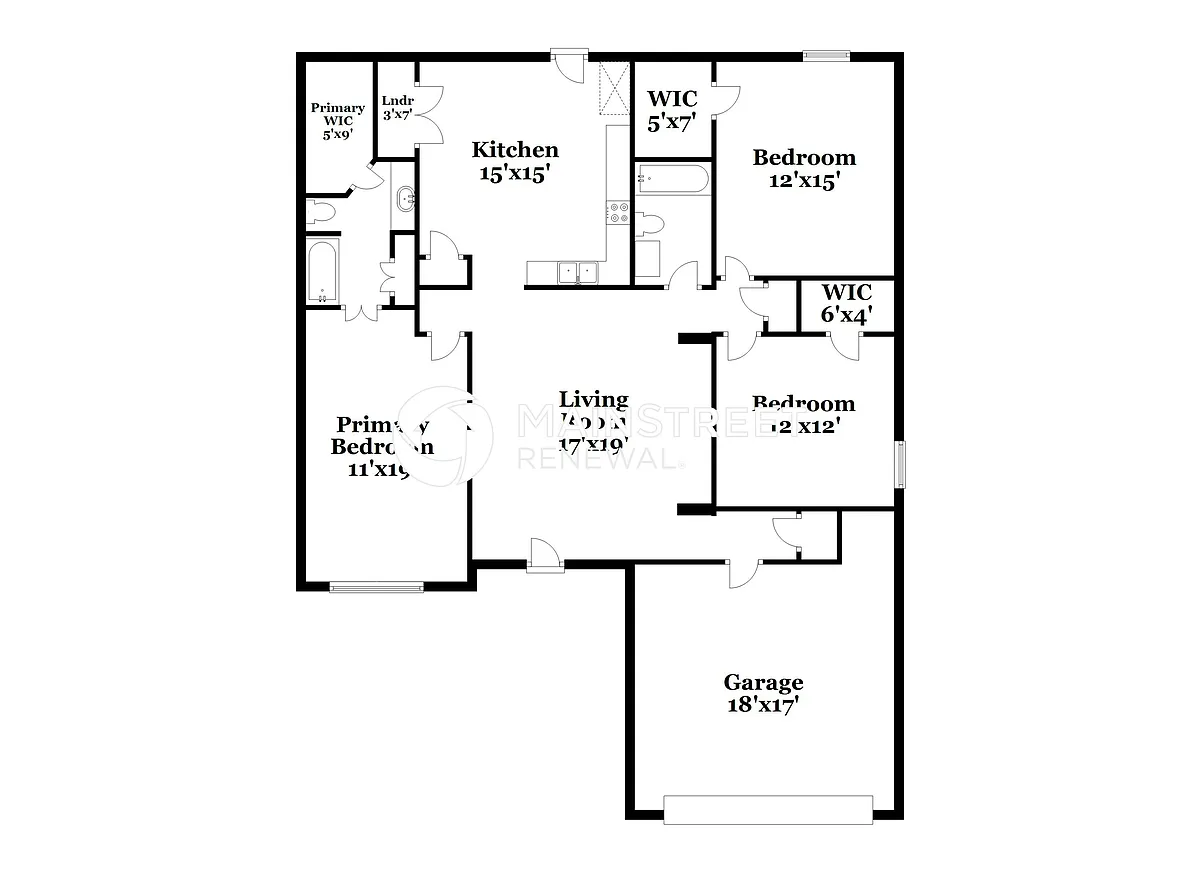Floor Plan - 10632 Lafayette Dr