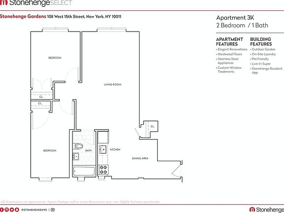 2nd image of 108 W 15th St APT 3K