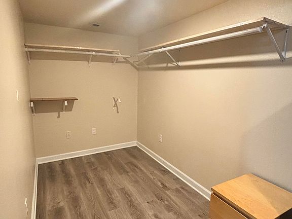 Large 100SF walk in closet.