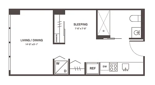 Floor plan S1A