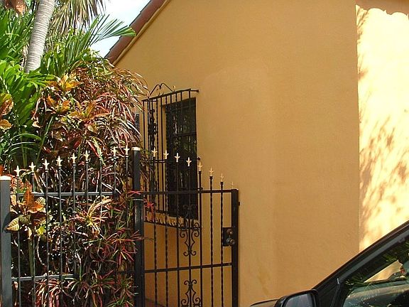 back private entrance