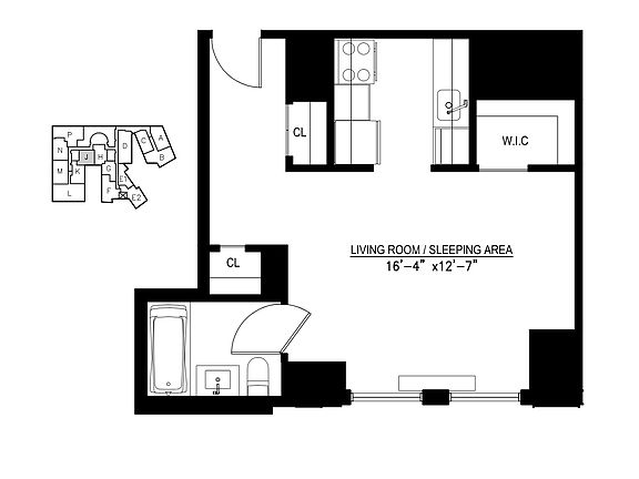 2nd image of 15 Park Row APT 10J