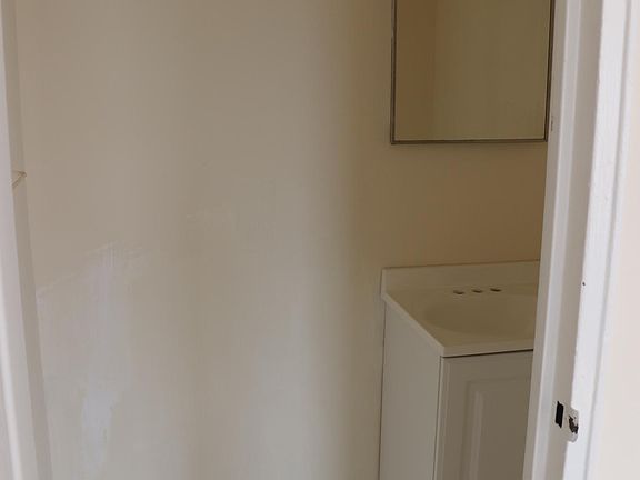 Half bath, toilet is installed, same as toilet in full bath