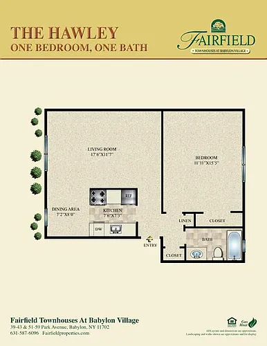 Floor plan The Hawley