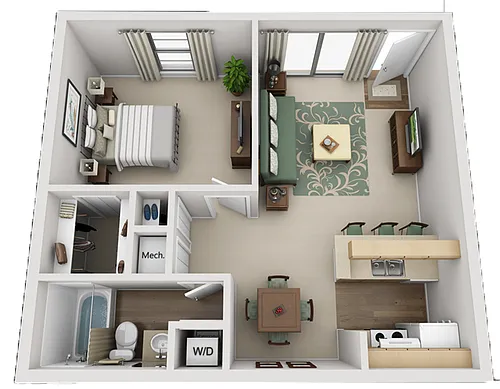 Floor plan A1